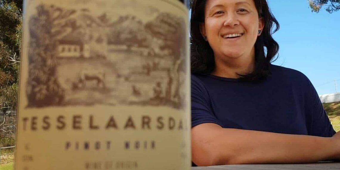 Berene Sauls, owner and winemaker of Tesselaarsdal Wine