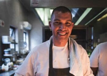 Celebrity MasterChef Reuben Riffel