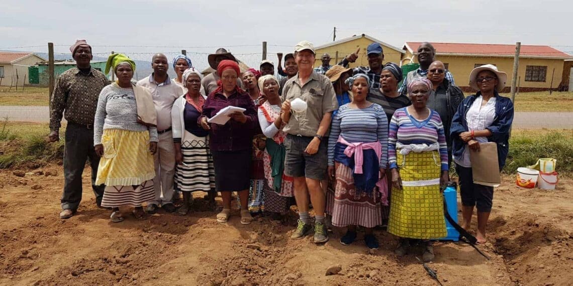 Louis Pretorius Potatoes South Africa's Transformation Coordinator supports small holder farmers in Mzansi.
