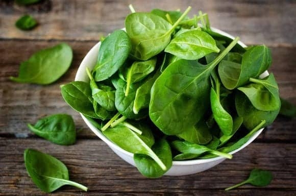 Thozama Sikiti is growing spinach on a plot she leases from the City of Cape Town. Photo: Supplied