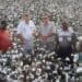 Award winning cotton farmer Frans Khambi Malela started farming with cotton in 2001.