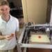 Abel Nortje, designed and build his own 3D printer as part of a student employee programme offered by South African farming enterprise ZZ2.