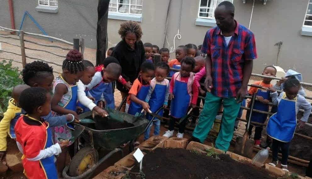 Tim Abaa has become a hero in Orange Farm where his planted fruit tress in close to ninety percent of the homes in the area.