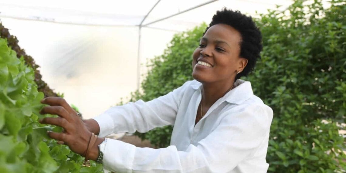 Siyabonga Mngoma, owns Abundance Wholesome Foods, selling organic fresh produce in Gauteng.