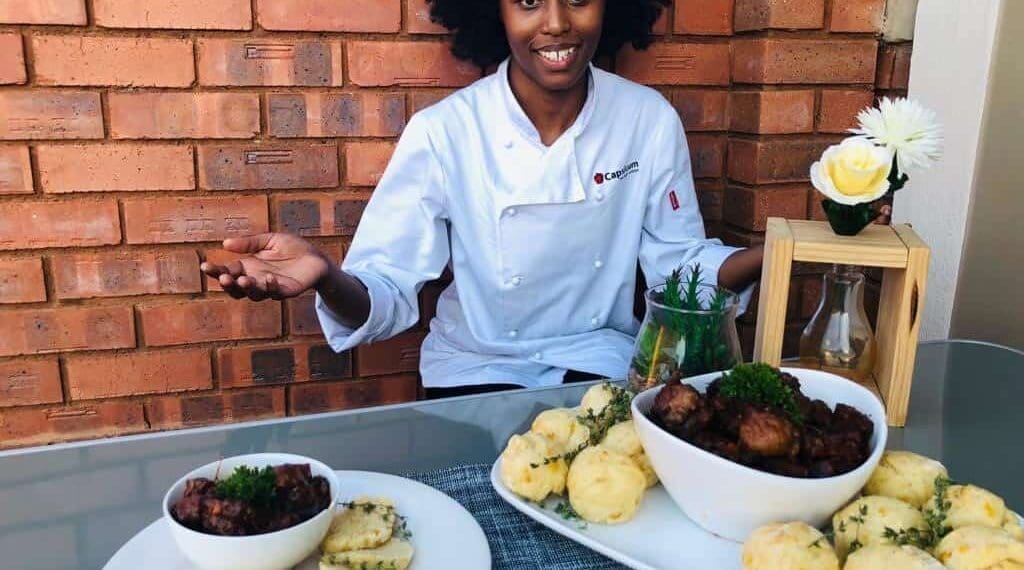 Professional chef and teacher, Nontokozo Mkhonto, has big plans for the future, which includes a cutlery range.