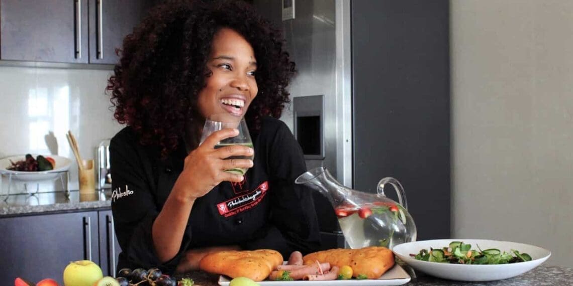 Chef Pholosho Matondolo runs her own catering business and created her own homemade ice-cream, Emonate.