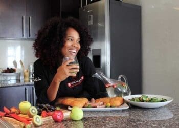 Chef Pholosho Matondolo runs her own catering business and created her own homemade ice-cream, Emonate.