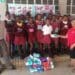 The Agricultural Research Council’s Onderstepoort Veterinary Research recently donated sanitary towels to learners at Onderstepoort Primary in Pretoria.
