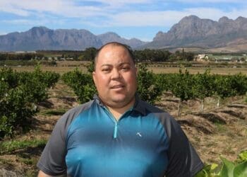 Minimum wage: Award-winning citrus farmer Wayne Mansfield. Photo: Supplied/Food For Mzansi
