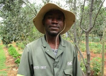 Thabang Makoloi is a 36-year-old farm manger at Siyakhana Food Garden. He says the agriculture sector has given him purpose and passion.