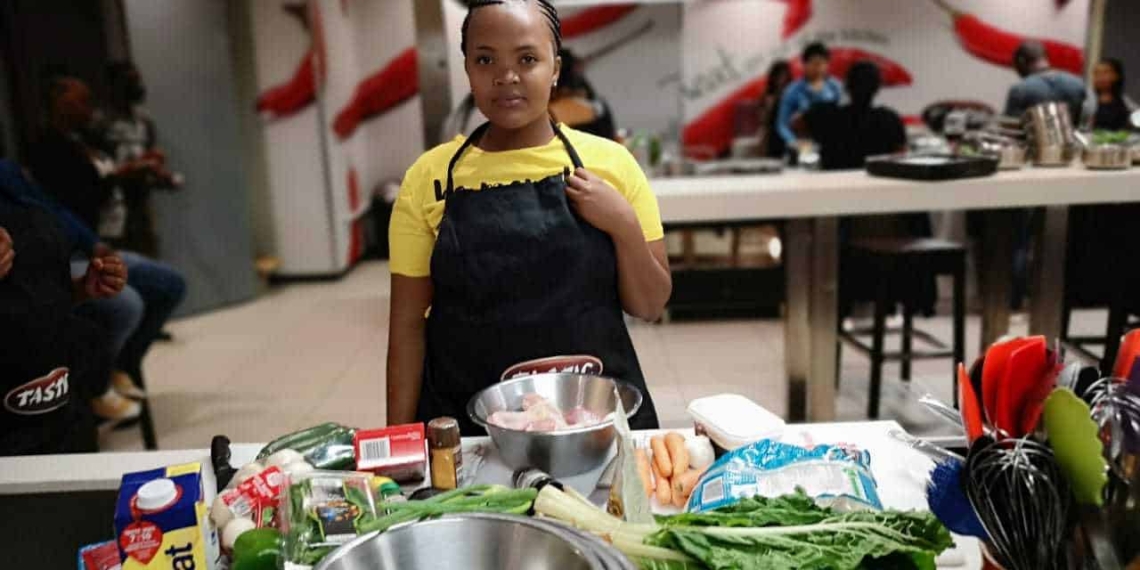 Kamogelo Maleka says she wants to combine her love for children and cooking.
