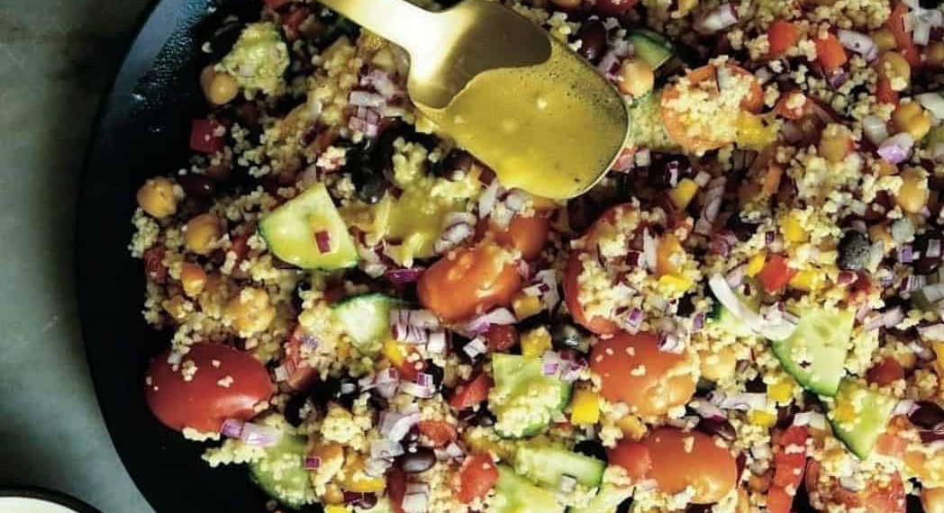 The Lazy Makoti's Chickpea and Bean Salad.