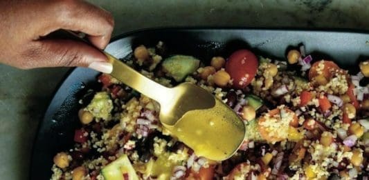 The Lazy Makoti's Chickpea and Bean Salad.