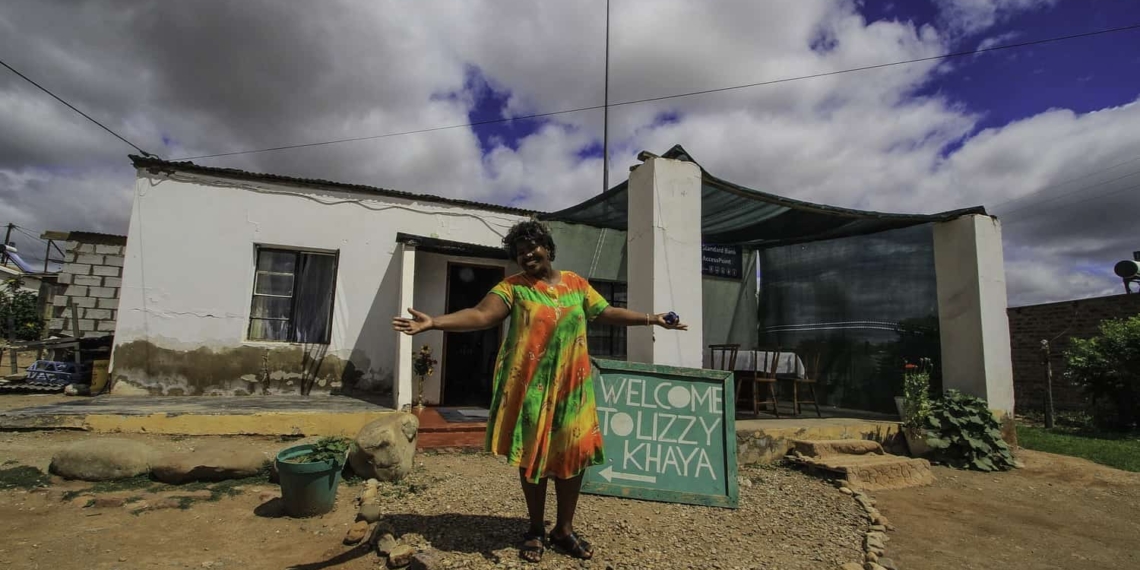 Welcome to Lizzy’s Khaya! Photo: Chris Marais