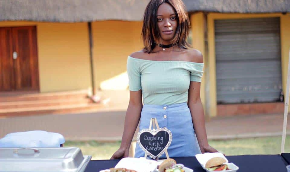 Through her catering and décor businesses chef Karabo Phiri wants to create job opportunities for more people.