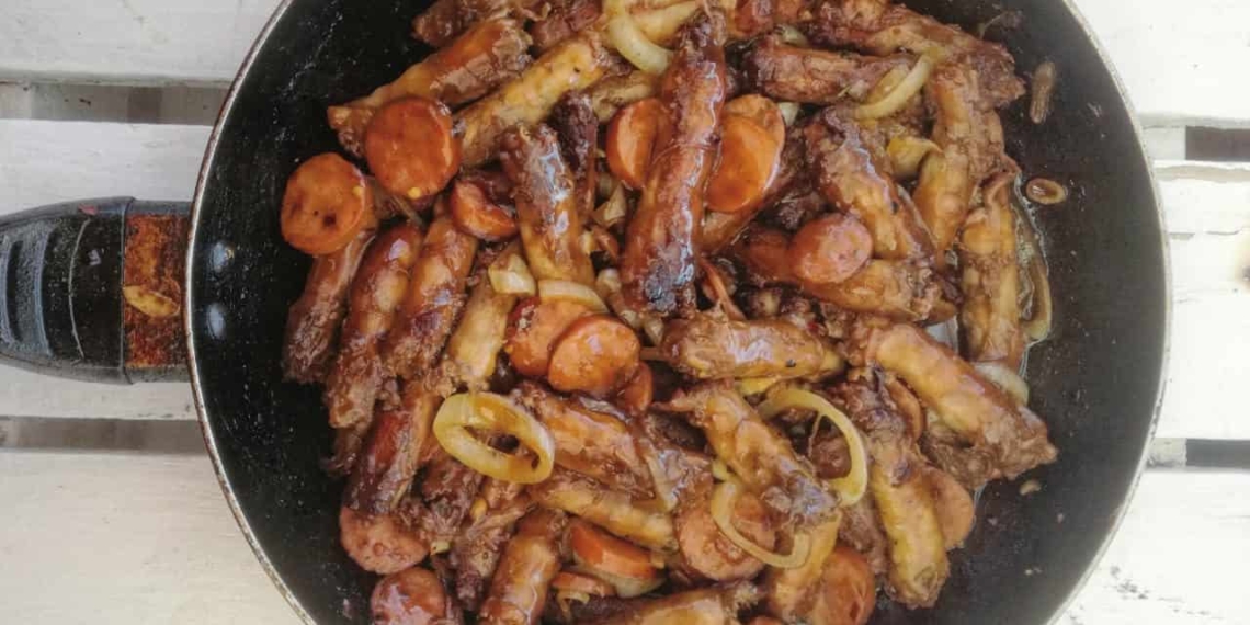 Karabo Phiri's Chicken Necks. Photo: Mbonani Daniel Mbombi