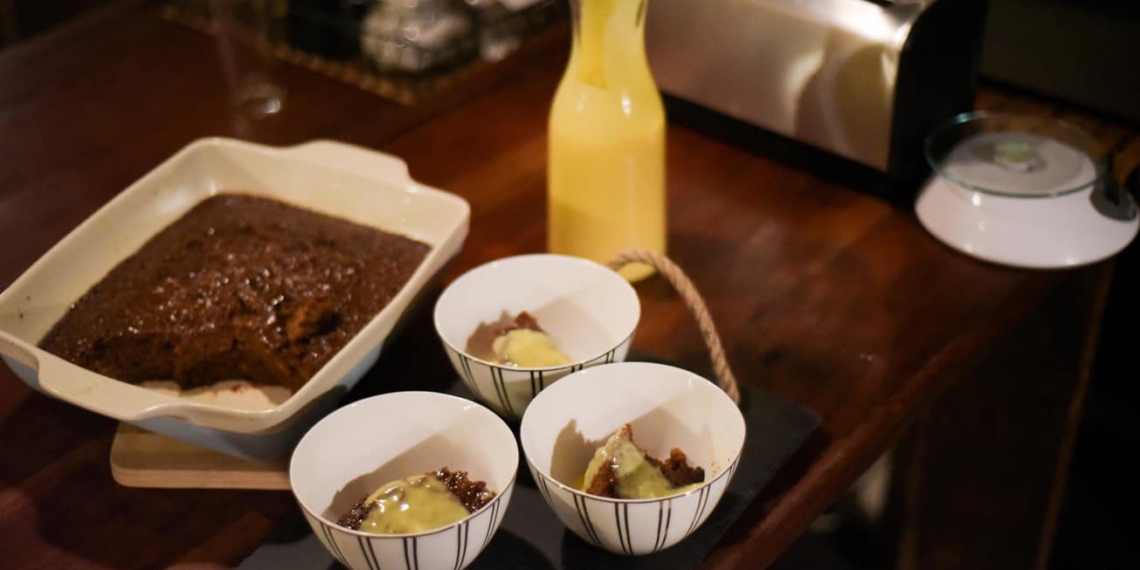 Bas's malva pudding brings smiles to the table