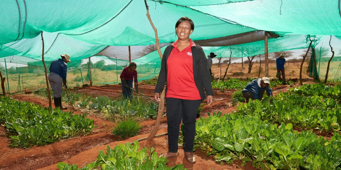 Principal Ellen Leping saw the need for nutritious food and youth employment in her village, and it led her to revive their neglected school garden three years ago.