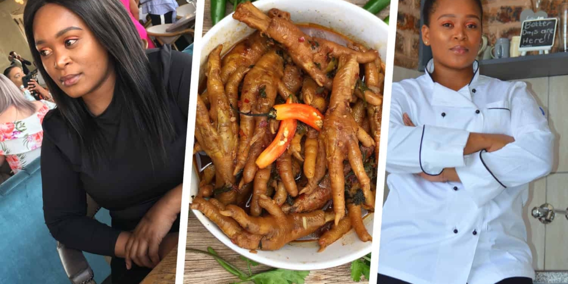 The 29-year-old Boitumelo Maphothoma says that cooking helps her escape the rush of her daily life.