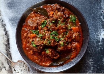 There's no stopping South Africans from cooking food around a fire. Try out Methoa Zitha's Lamb Potjie. Photo: Supplied/Food For Mzansi