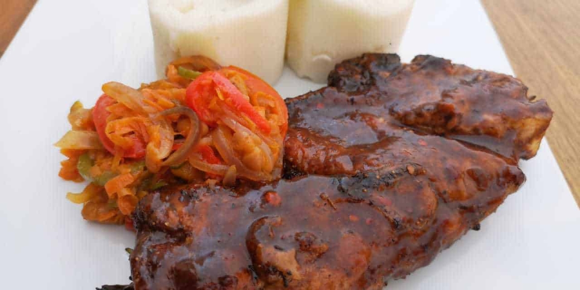 Unaty Daniel's rosemary and barbeque lamb chops stuffed with mozzarella cheese
