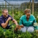 Justin Bonello (right) founded Neighbourhood Farm to "fix the wrongs of a broken food system". Pictured here with him is Saneliswe Mkrezo a permanent Neighbourhood Farm employee.