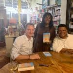 Siyabonga Mngoma (middle) owner and founder Abundance Wholesome Foods, Ivor Price & Kobus Louwrens.