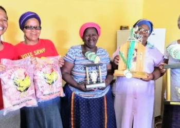 The six members of Bafazi Phambili Women’s Cooperative had enough of living life on the breadline, reliant on government grants and decided to start their own chicken farming enterprise in Jansenville, Eastern Cape.