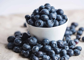 Swap out high sugar fruit such as grapes, mango and bananas with blueberries which are low in sugar.