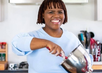 TV chef and cook book author, Pumla Brook-Thomae.