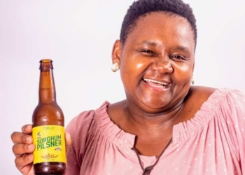 Apiwe Nxusani-Mawela gave new meaning to umqombothi with her craft beer version of the famous traditional beer. Photo: Supplied/Food For Mzansi