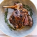 Leshoto's Leg of Lamb can be enjoyed with a side of pommes boulangere.
