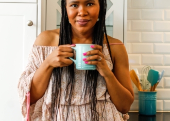 Foodie Leshoto Thooe has found her peace in the kitchen and her garden.