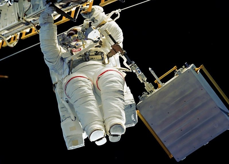 NASA actually train astronauts to improve their self-isolation skills. Photo: NASA