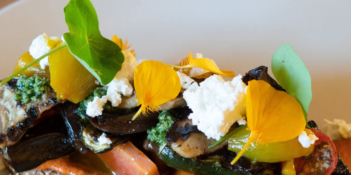 Chef Hennie Nel makes British favorite - Piccalilli served with a vegetable tartine on sourdough toast.
