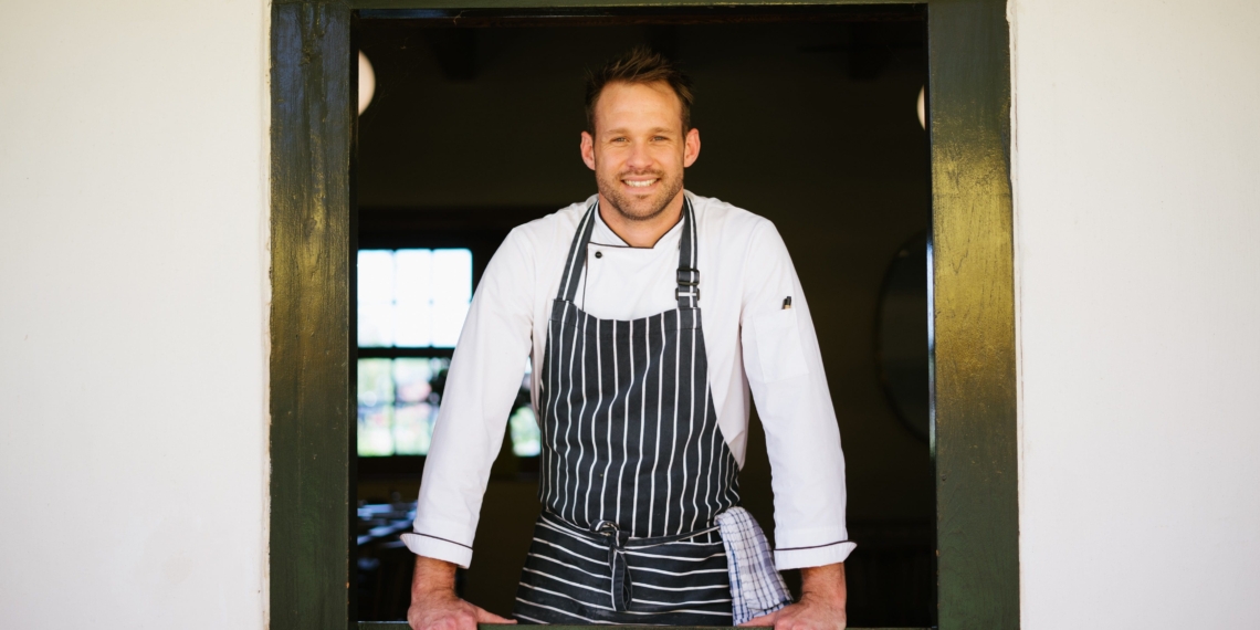 Chef Hennie Nel (34) believes it takes care and passion to create the perfect dish.