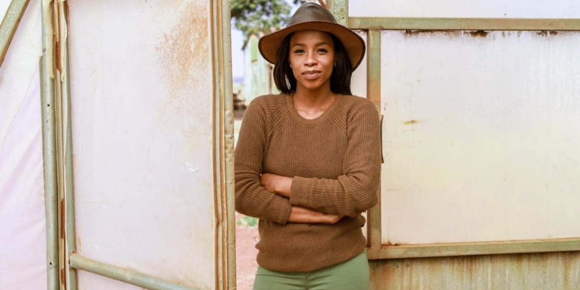 Mbali Nwoko, an award-winning farmer and podcaster, shares start-up tips for new farmers from her hard-won experience. Photo: Supplied/Food For Mzansi fresh produce markets