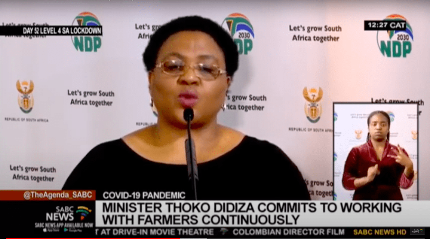 Covid-19 relief: 15 036 small-scale farmers made the cut - Food For Mzansi