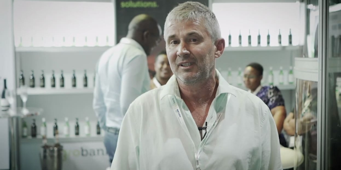 Willem Rossouw, managing director of Stellar Winery, the largest producer of fine, organic, fair trade wines in South Africa, and the largest global producer of no-added-sulphur wines.
