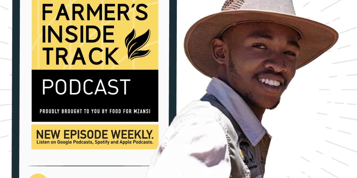 Thabo Dithakgwe, one of South Africa’s youngest commercial farmers.
