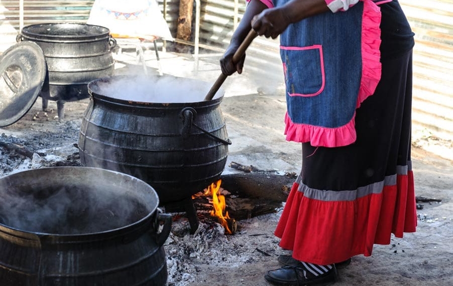 South Africa is facing a double epidemic of covid-19 and the hunger caused by the coronavirus lockdown.