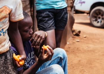 Young African children are at particular risk of heat stress impacts. Photo: Supplied