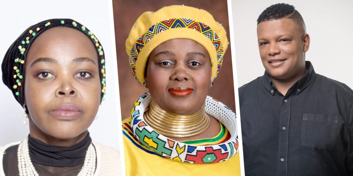 (From left): Gauteng MEC for economic development, agriculture and environment Morakane Mosupye, minister of tourism Mmamoloko Kubayi-Ngubane and Ivor Price, co-founder of Food For Mzansi. Pictures: Supplied