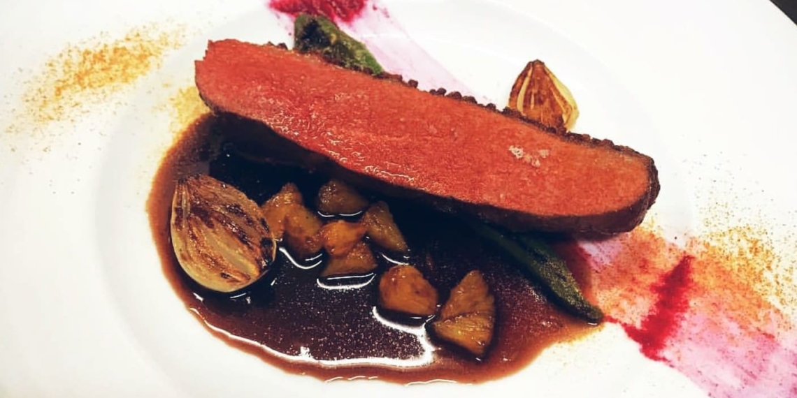 Cook Paul Hlaisi makes slow cooked crispy wild duck.