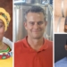 Pictured from the left are minister of tourism Mmamoloko Kubayi-Ngubane, owner of Woodstock Brewery André Viljoen, and (right, from the top) agriworker at Malleneux Wines Gynore Fredericks and executive director of AgroMinds Africa, Steven Odarteifio. Photo: Supplied