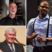Pictured clockwise from the top left are Beyers Truter from Beyerskloof, Qinisani Qwabe, agricultural researcher and (bottom left) Danie De Wet, pioneer of white wine cultivars in South Africa. Photo: supplied.