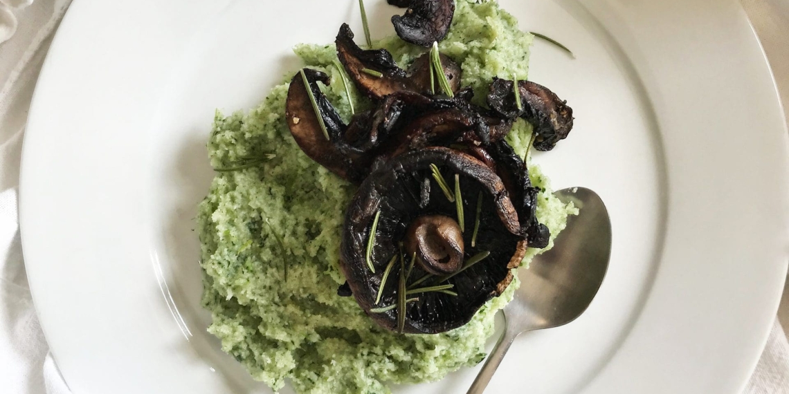 Hearty umfino with rosemary garlic mushrooms. Photo: Supplied