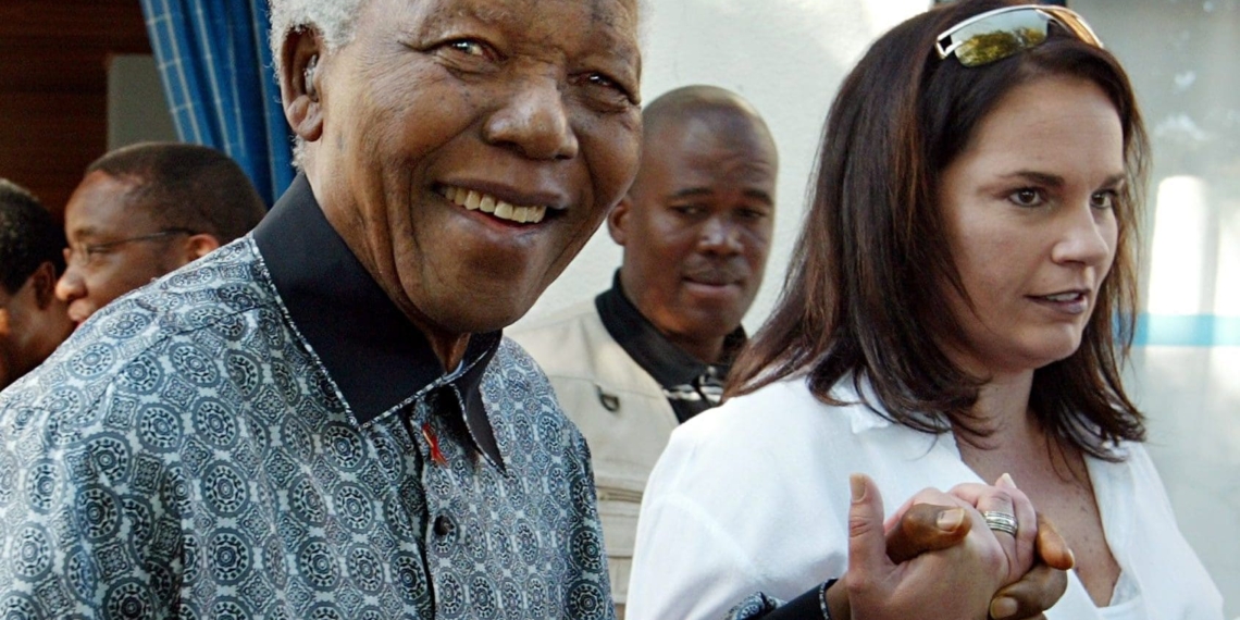 Zelda la Grange, an author, television host and former personal assistant to Nelson Mandela, says she still sees the late Madiba in South Africa's farmers. Jon Hrusa/EPA