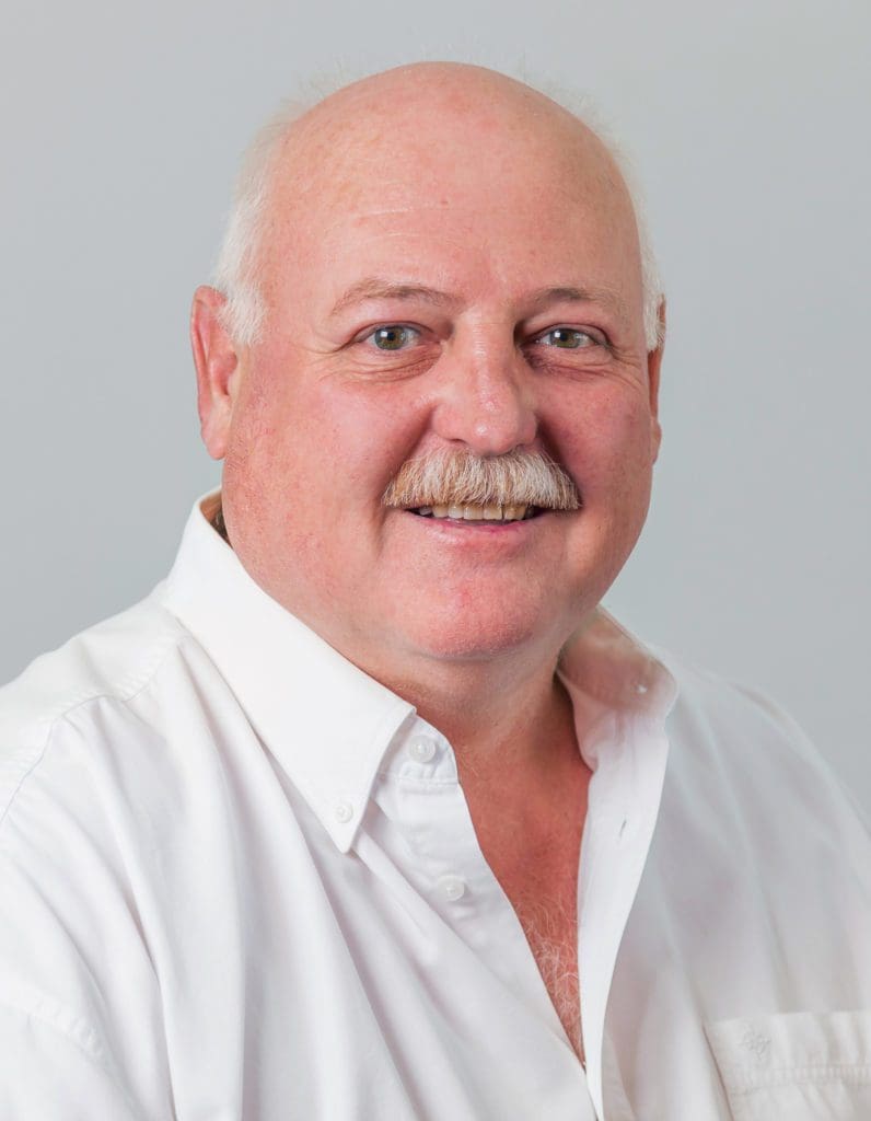 Chairman of the Tissue Culture Facility, Anton Rabe. Photo: Supplied