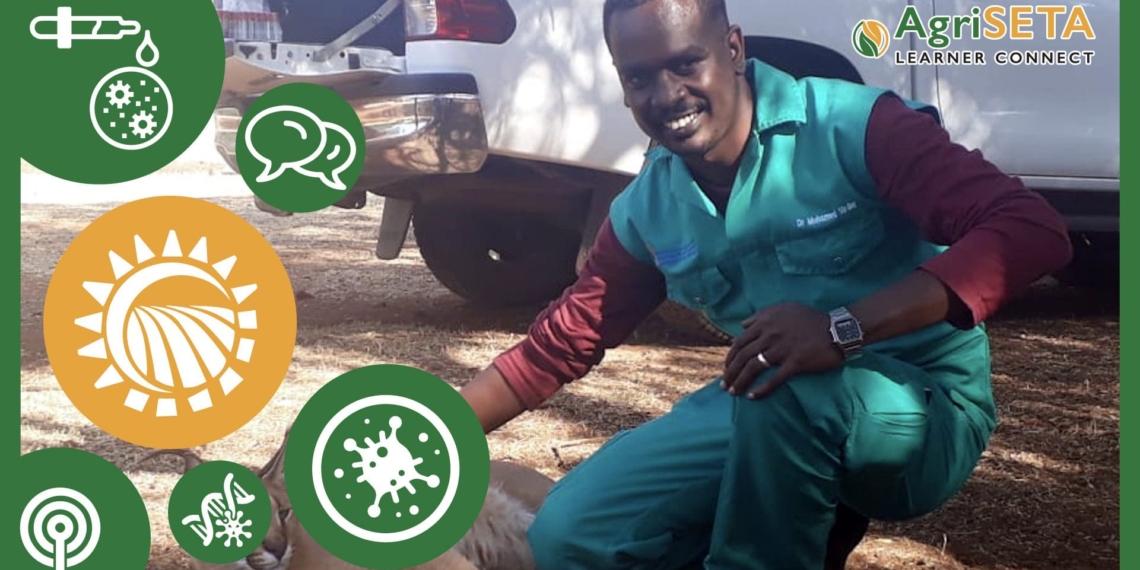 Senior veterinary researcher at the Agricultural Research Council at the  Onderstepoort Veterinary Research Institute, Dr Mohamed Sirdar.